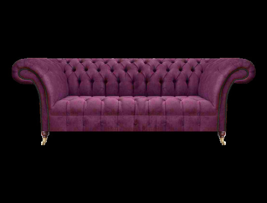 Sofa Dreisitze Couch Wohnzimmer Luxus Polstermöbel Sofas Möbel Chesterfield