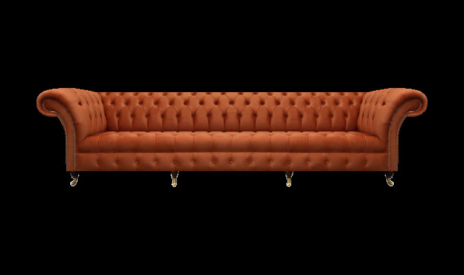 Chesterfield Braune Couch Designer Sitzsofas Wohnzimmer Polster Möbel