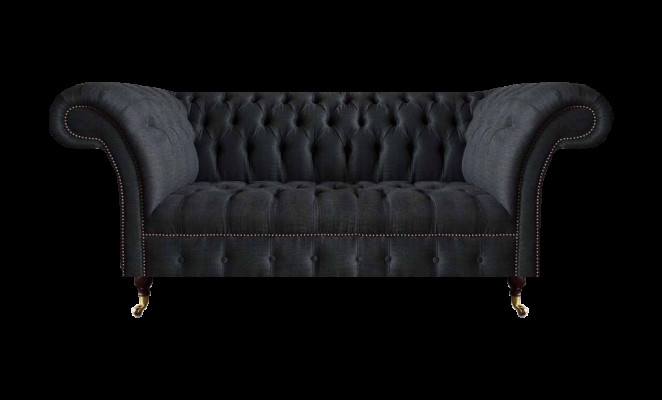 Chesterfield Schwarze Sitzcouch Designer Polstersofas Moderne Couchen