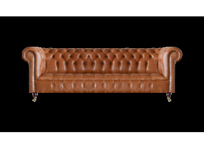 Wohnzimmer Viersitzer Chesterfield Designer Couchen Luxus Ledersofas