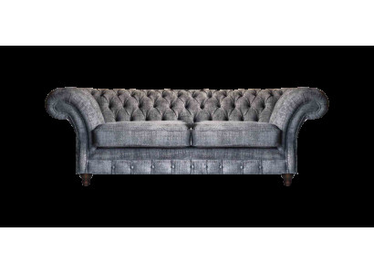 Luxuriöser Chesterfield Zweisitzer Designer Sofas Wohnzimmer Edle Couch