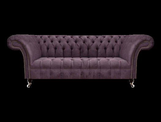 Eleganter Chesterfield Dreisitzer Moderne 3-Sitzer Wohnzimmer Sofas