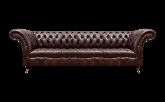 Modernes Kunstleder Sofa Designer Wohnzimmer Viersitzer Polstercouch