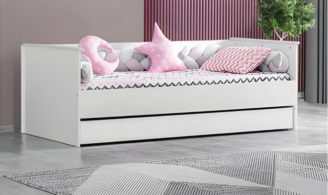 Kinderzimmer Möbel Kinderbett Rosa Kleiderschrank Kommode Jugendzimmer Holz