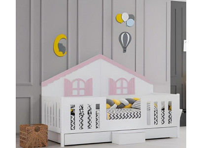 Modern Kinderzimmermöbel Mehrfarbig Bettrahmen Kinderbett Bett Kinderzimmer