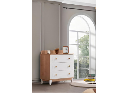 Kommode Designer Luxus Kommoden Möbel Holz hoch Weiß Modern Sideboard
