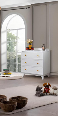 Kinderzimmer Set Luxus Kommoden Weiß Schrank Holz Design Modern Möbel