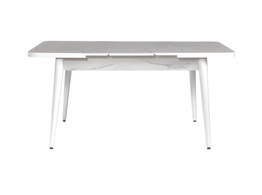 Weißer Küchentisch Designer Esszimmer Esstisch Luxus Rechteckiger Tisch