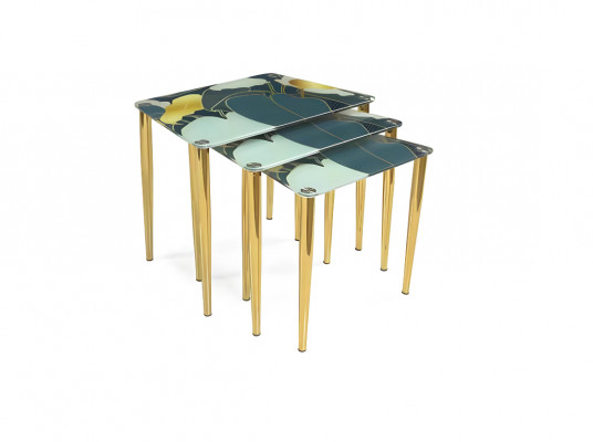 Wohnzimmer Sofatisch Garnitur Moderne 3x Hochwertige Luxus Couchtische
