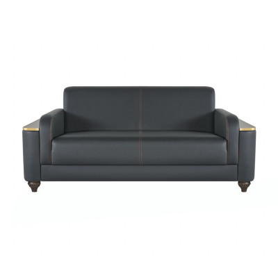 Arbeitszimmer Sofas Modern Design Wohnzimmer Set 4lg Schwarz Einfarbig