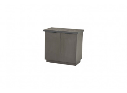 Sideboard Modern Design Stil Arbeitszimmer Grau Einfarbig Aktenschrank