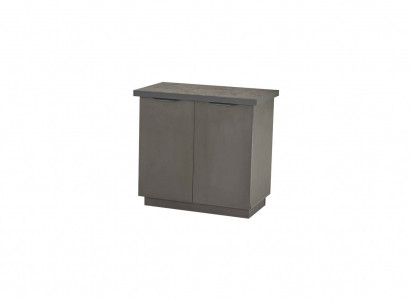 Sideboard Modern Design Stil Arbeitszimmer Grau Einfarbig Aktenschrank