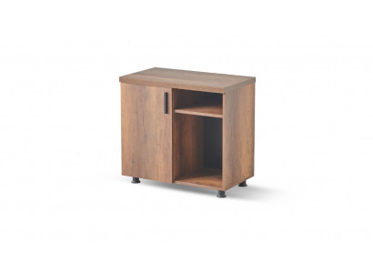Kommode Arbeitszimmer Braun Einfarbig Rechteckig Form Modern Design