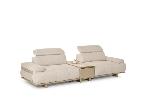 Moderne Hellgraue Wohnzimmer Garnitur Designer 2x Sofas Lehnsessel 3tlg