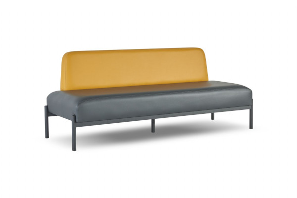 Sofa-Set Sofagarnituren 3-Sitzer 2-Sitzer Sessel Schwarz Gelb Grün Rot