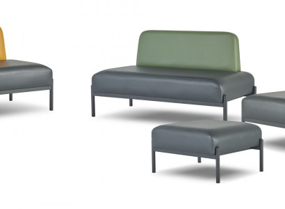 Sitzmöbel 3-Sitzer 2-Sitzer Sessel Hocker Schwarz Gelb Grün Rot Couch