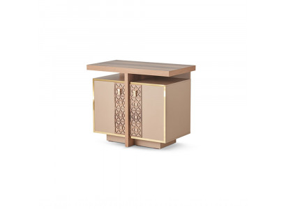 Kommode Helles Braun Holz Modern Rechteckig Stauraum Arbeitszimmer Büro