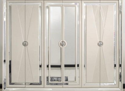 Luxus Kleiderschrank Hochglanz Schlafzimmer Weiß Holz Moderne Schränke