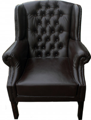Chesterfield Sessel Ohrensessel Fernsehsessel Couch Relax Leder Sofa Sitzer C.15