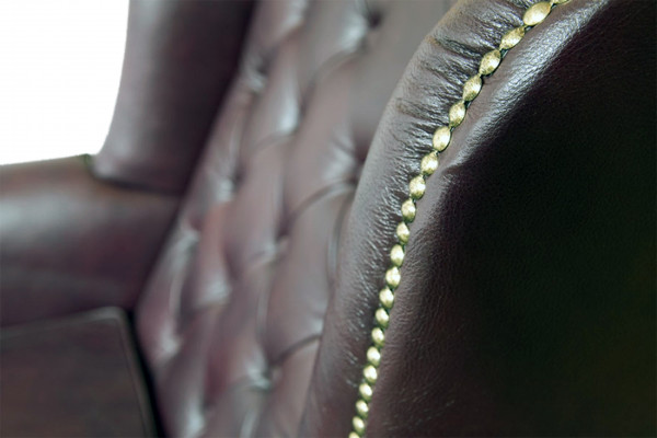 Chesterfield Ohrensessel Sessel Couch Relax Polster Designer Couchen Neu KINGS3