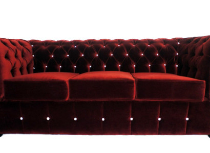 Chesterfield Sofa Couch Polster Designer 3 Sitzer Garnitur Sofas Neu CHESTER 4