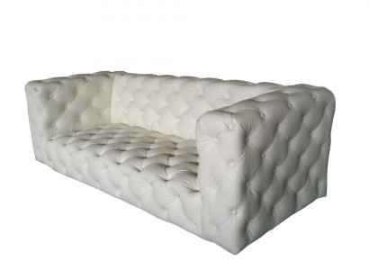 Chesterfield Sofa Polster Couch Ledersofa Designer Lounge Sofas Neu