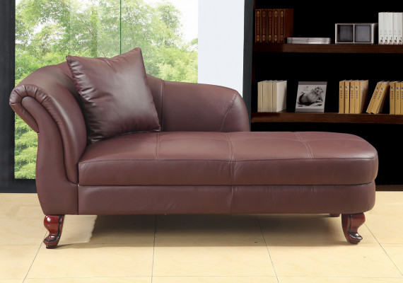 Lounge Liege Ottomane Polster Sofa Büro Relax Leder Chaiselongues Neu 1672