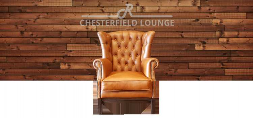 Chesterfield Ohrensessel Sessel Polster Fernseh Büro Couch 100% Echtes Leder