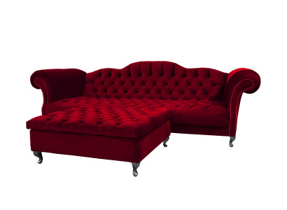 Chesterfield Sofa Polster Designer Couchen Sofas Garnitur Couch SLIII Sofa №46