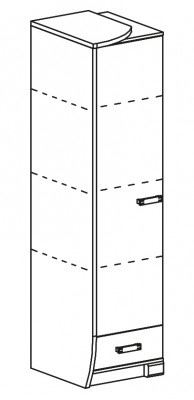 Vitrine Kommoden XXL mit Böden Kleiderschrank Kommodenschrank Designer Schrank
