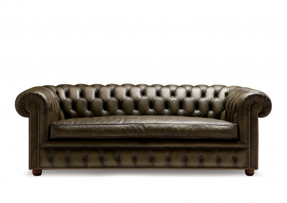 Chesterfield Sofa Couch Polster Garnitur 3 Sitzer Sofas Klassisch Neu Richmond