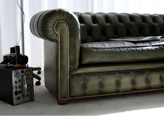 Chesterfield Sofa Couch Polster Garnitur 3 Sitzer Sofas Klassisch Neu Richmond