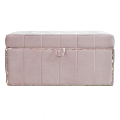 Hocker Fußhocker Ottoman Sitzhocker Sitzpouf Wohnzimmer Designer Kufer