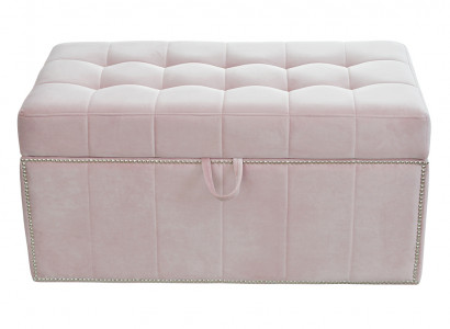 Hocker Fußhocker Ottoman Sitzhocker Sitzpouf Wohnzimmer Designer Kufer