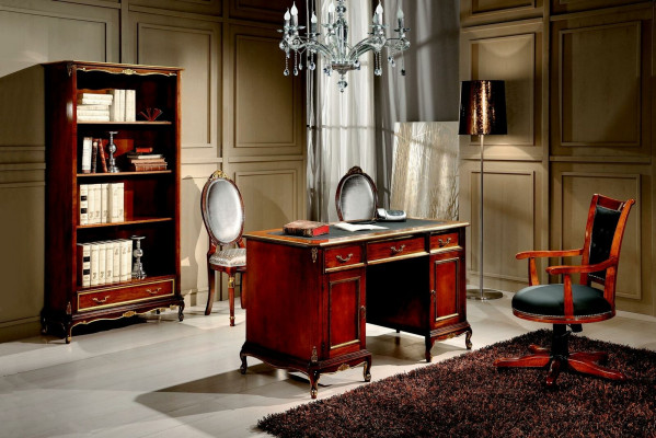 Büromöbel Tisch Schreibtisch Italienische Stil Möbel Echtes Holz Schreibtische
