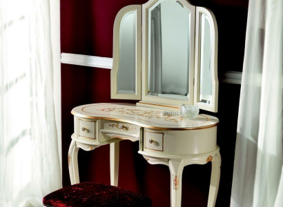 Gruppe 2tlg Set Stil Klassische Hocker Konsolentisch mit Spiegel Möbel