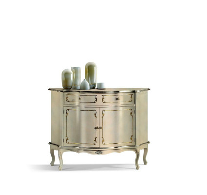 Luxus Italienische Holz Möbel Kommode Weiß Buffet Schrank Wohnzimmer