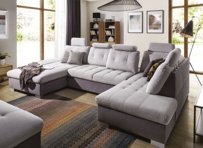 Multifunktions Couch Ecksofa Couch Polster Verstellbarer Rücken Wohnlandschaft