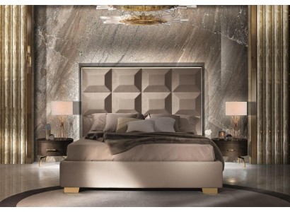 Design Modern Luxus Schlafzimmer Nachttisch Betten Bett 3tlg. Schlafzimmer Set
