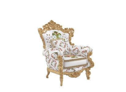 Sessel Design Couch Sofa Relax Stoff Lounge Club Polster Sitzer Luxus Weiß Neu