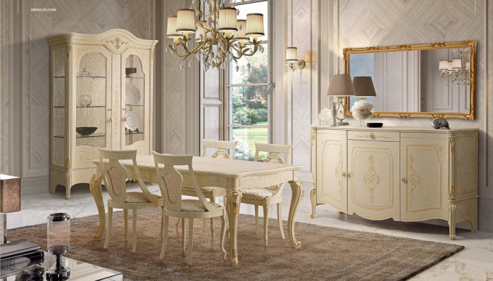 Italienische Esstische Tisch Holz Tische Möbel Esstisch Antik Stil Holztisch Neu