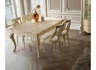 Esstisch Ausziehbar Klassischer Design Tisch Italienische Möbel Tische Holz Ess