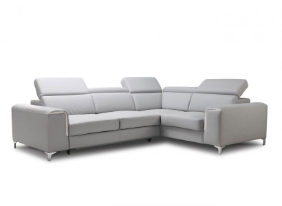 Stilvolles, komfortables Ecksofa für ein sanftes und gemütliches Interieur