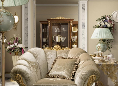 Sessel Stuhl Polster Fernseh leder Textil Stoff Beige Design Lounge Club Relax