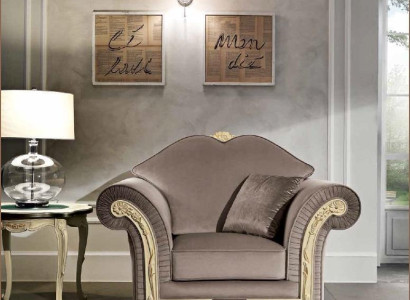 Sessel 1 Sitzer Wohnzimmer Relax Design Möbel Italienische Einrichtung Italien