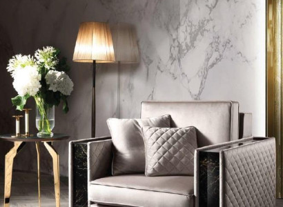 Sessel Couch Polster Sitz Designer Textil 1 Sitzer Couchen Polster Modern Design