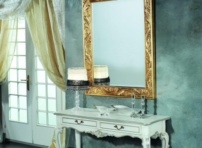 Spiegel Italienische Design Möbel Standspiegel Anrichte 93x183cm Barock Rokoko