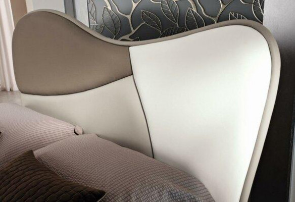 Möbel Modern Luxus Betten Neu Bett Textil 2x Nachttisch 3 tlg. Schlafzimmer Set