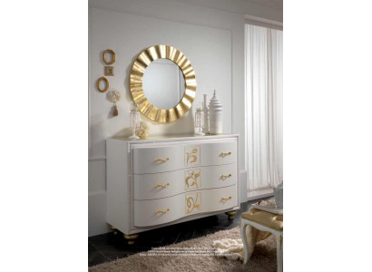 Kommode Schrank Luxus Kommoden Schrank Regal Konsole Möbel Holzschrank Italy Neu