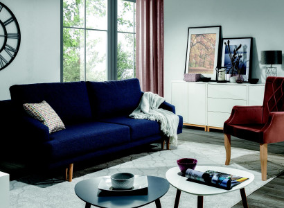 Stilvolles, sehr weiches, ultra komfortables Schlafsofa im modernen Stil